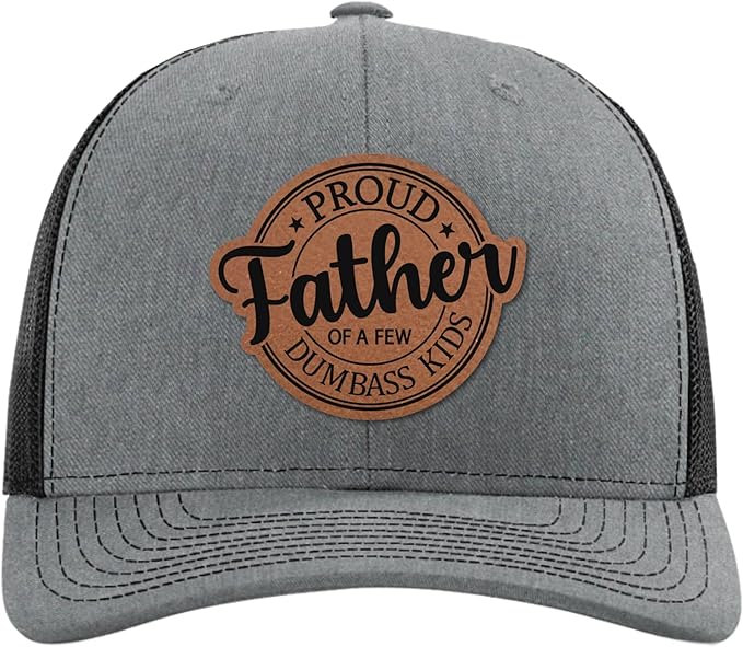 Custom Hat for Dad, Husband, Boyfriend, Daddy - Personalized Trucker Caps for Him - Birthday Gift for Men