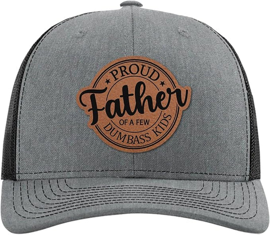 Custom Hat for Dad, Husband, Boyfriend, Daddy - Personalized Trucker Caps for Him - Birthday Gift for Men