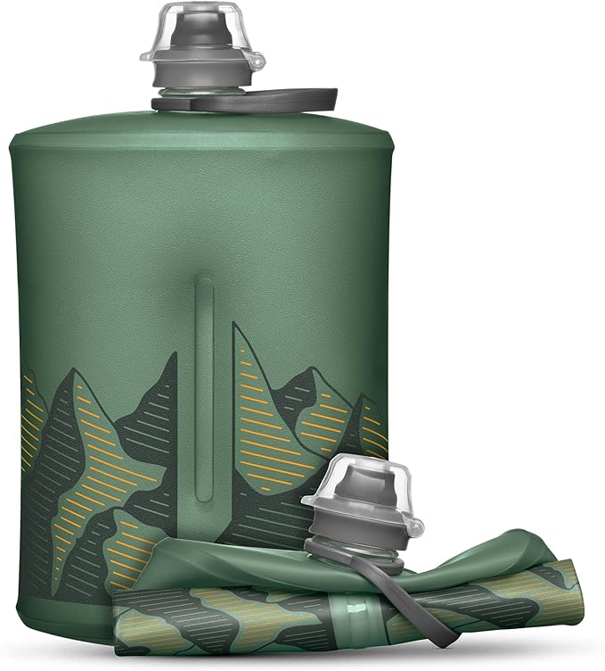 HydraPak Stow Collapsible Water Bottle – 350ml, 500ml, 1L – Ultralight, Leak-Proof, BPA-Free, Filter Compatible Travel & Hiking Flask