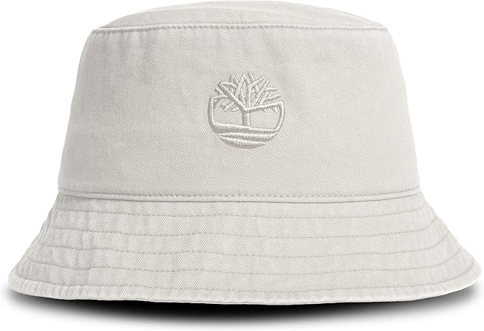 Timberland Mens Bucket Hat, Cotton Twill, Soft Brushed Finish, Packable Sun Hat