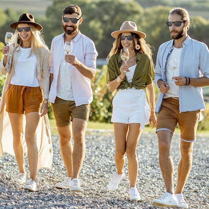 ASTARON Black Sunglasses Bulk, 6/12/24/48 Pack Sunglasses Party Favors for Summer Beach Pool Birthday Wedding Party Supplies