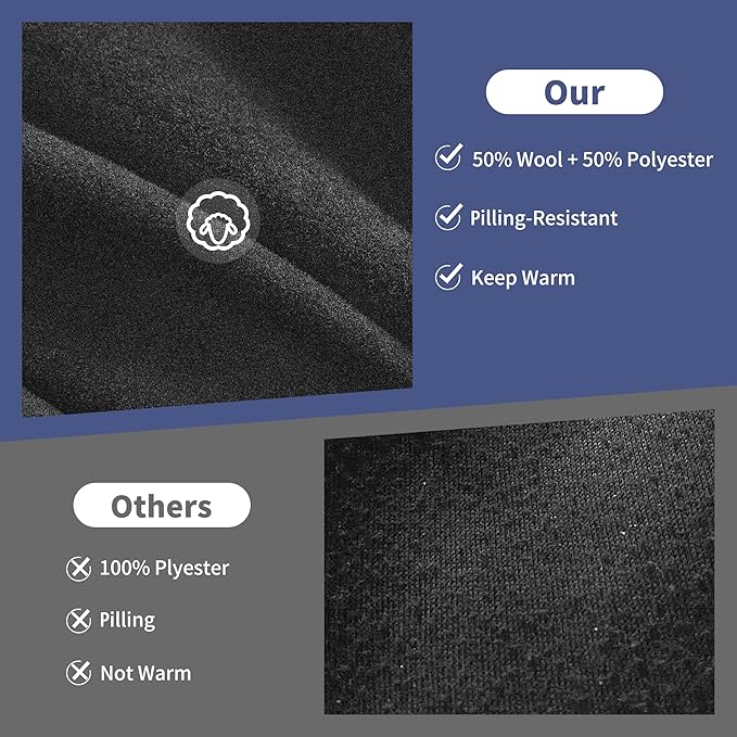 Men's Wool Blend Newsboy Cap Adjustable Gatsby Ivy Newsies Cabbie Hat Classic 8 Panel Tweed Flat Winter Hat