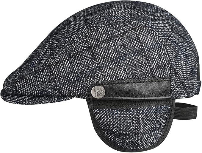 Sumolux Mens Newsboy Hat Flat Cap Gatsby Newsboy Lvy Irish Hats Driving Cabbie Hunting Cap