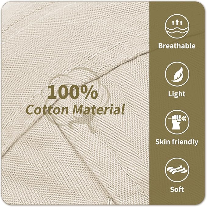 Men's Newsboy Caps 100% Cotton Newsies Flat Hats for Men Adjustable Irish Cabbie Gatsby Hats Ivy Cap for Driving Golf Hunting