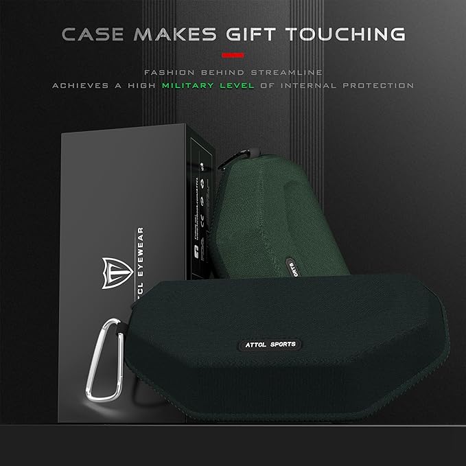 ATTCL Men's Fashion Driving Polarized Sunglasses for Men - Al-Mg metal Ultralight Frame