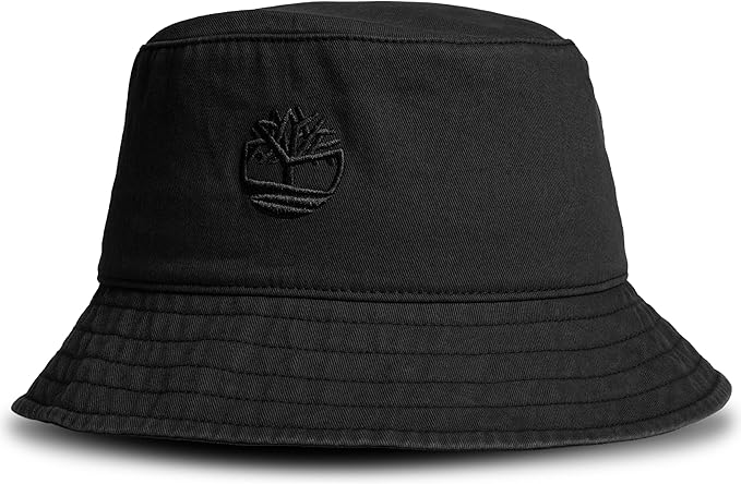 Timberland Mens Bucket Hat, Cotton Twill, Soft Brushed Finish, Packable Sun Hat