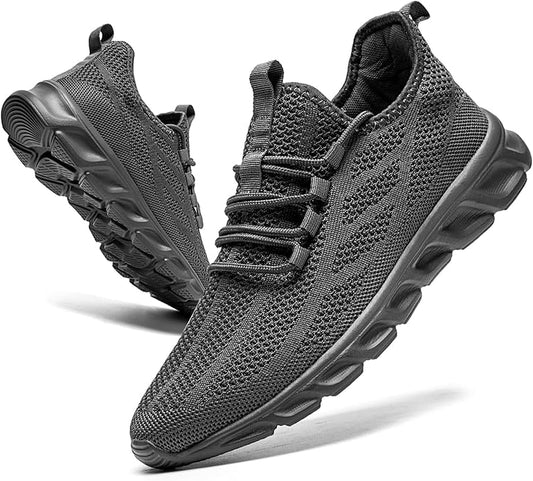 ZGPWZWL Mens Running Shoes Sneakers for Men Tennis Gym Athletic Lightweight Walking Comfortable Workout Sports Shoes