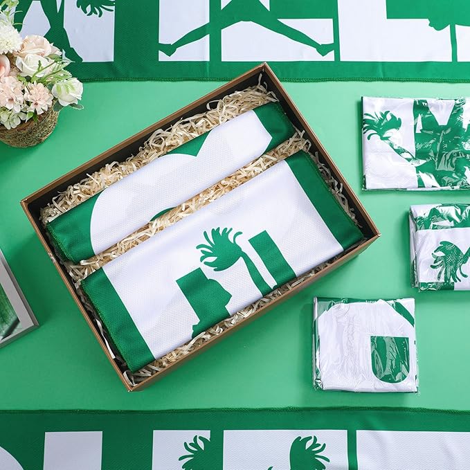 12 Pcs 12/24 Pcs Cheerleader Cooling Towel Cheer Gifts Bulk for Team Cheer Sports Gifts with Bags 40" x 12" Breathable Chilly Microfiber Cooling Towel for Yoga Sport Gym Party Favor (Green)