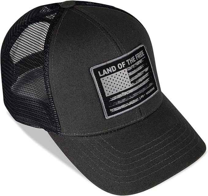 Wolverine America Hat | Adjustable | Flag | Patriot | Ballcap | Durable | American | USA