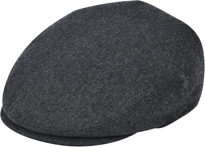 Men's Wool Tweed Newsboy Ivy Cap Gatsby Golf Flat Hat