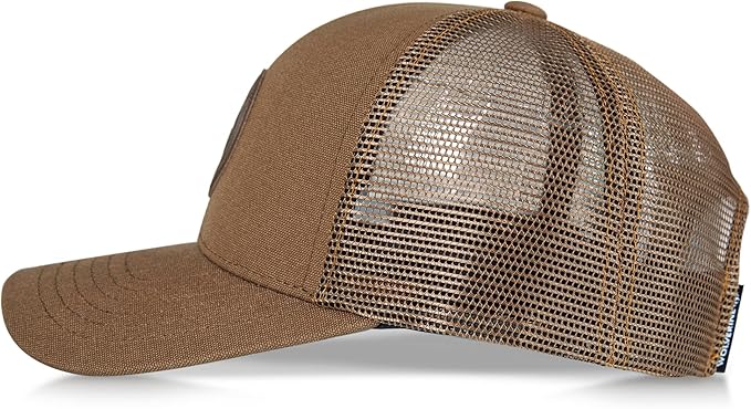 Wolverine Trucker Hat | Mesh Back | Snapback | Adjustable | Rugged | Durable | Workwear
