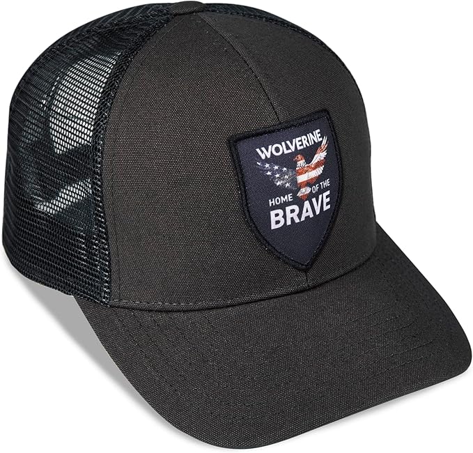Wolverine America Hat | Adjustable | Flag | Patriot | Ballcap | Durable | American | USA