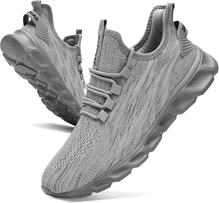 ZGPWZWL Mens Running Shoes Sneakers for Men Tennis Gym Athletic Lightweight Walking Comfortable Workout Sports Shoes