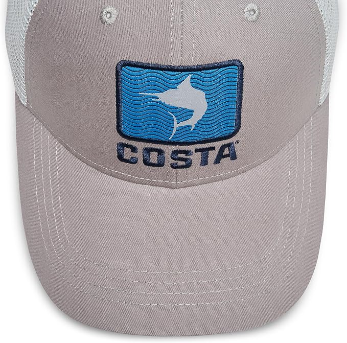 Costa Del Mar Men's Marlin Waves Trucker