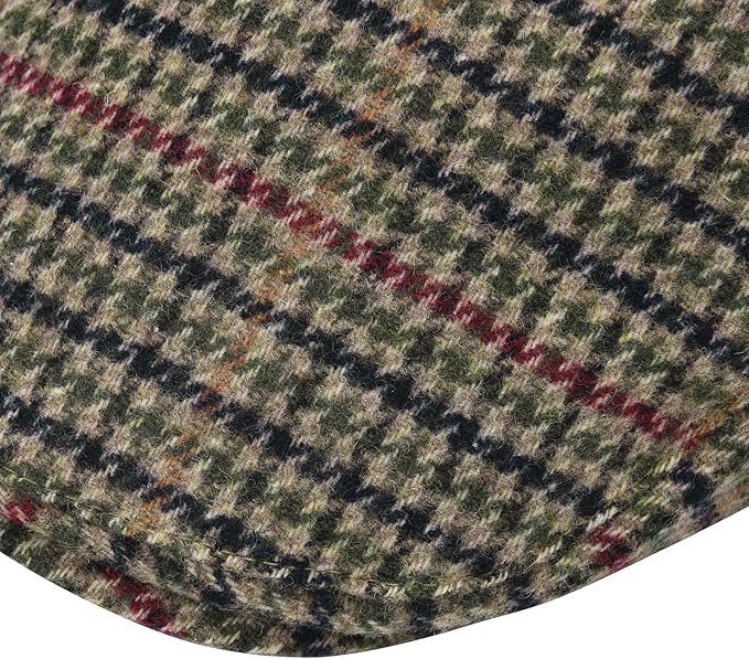 STARANCE Men's Flat Cap Wool Tweed Driving Irish Newsboy Hat