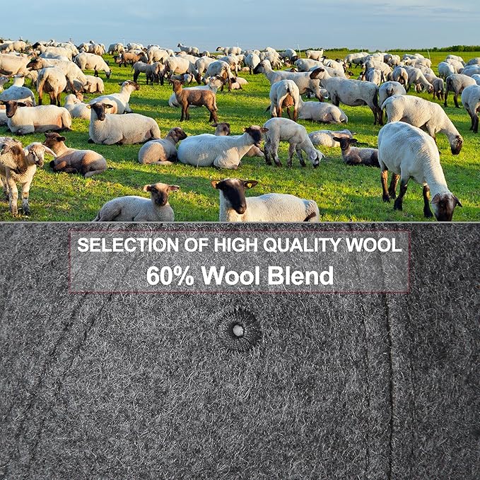 GADIEMKENSD Unstructured Wool Baseball Caps Winter Warm Hat Adjustable