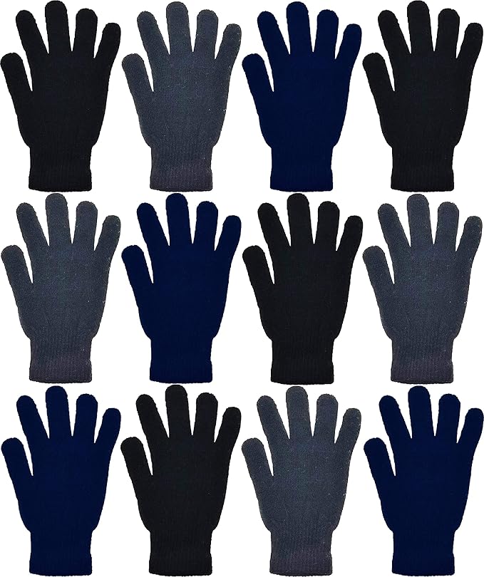 36x Winter Gloves, Beanies, Fleece Scarves Unisex Bulk Pack Donation Charity Care Bundle