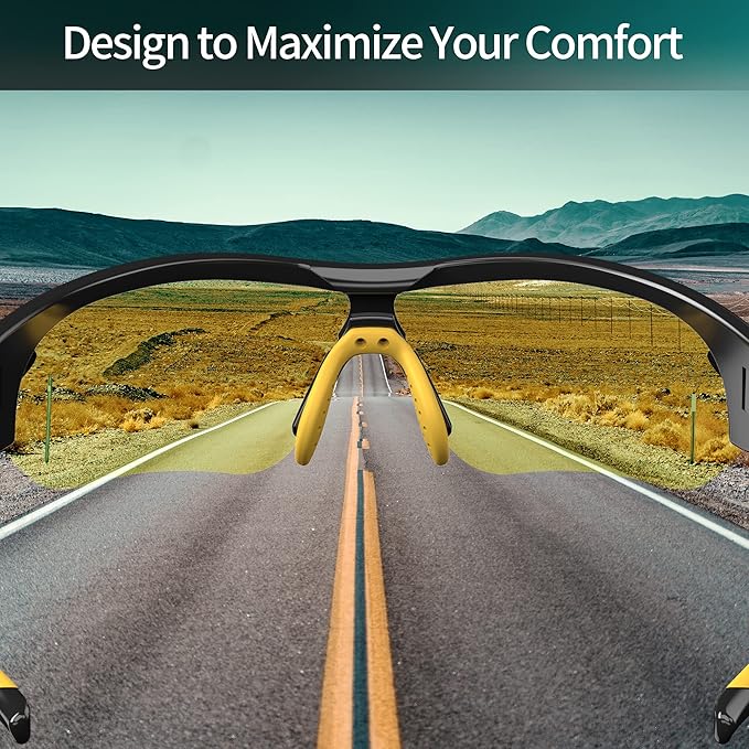 BEACOOL Polarized Sports Sunglasses for Men Women Youth Baseball Cycling Running Driving Fishing Golf Motorcycle TAC Glasses