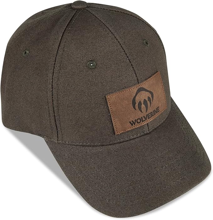Wolverine Work Hat | Adjustable | Rugged | Durable | Comfort | Workwear | Cotton Canvas