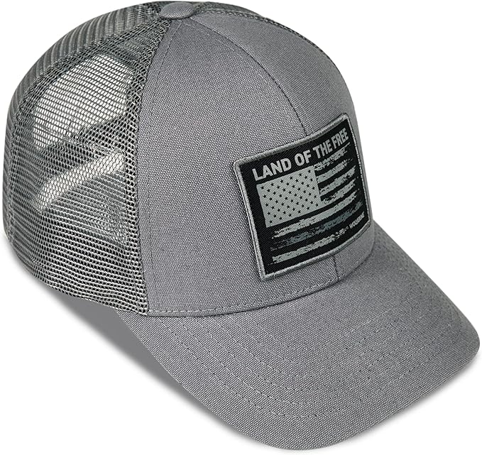 Wolverine America Hat | Adjustable | Flag | Patriot | Ballcap | Durable | American | USA