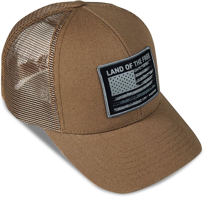 Wolverine America Hat | Adjustable | Flag | Patriot | Ballcap | Durable | American | USA