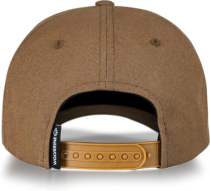 Wolverine Work Hat | Adjustable | Rugged | Durable | Comfort | Workwear | Cotton Canvas