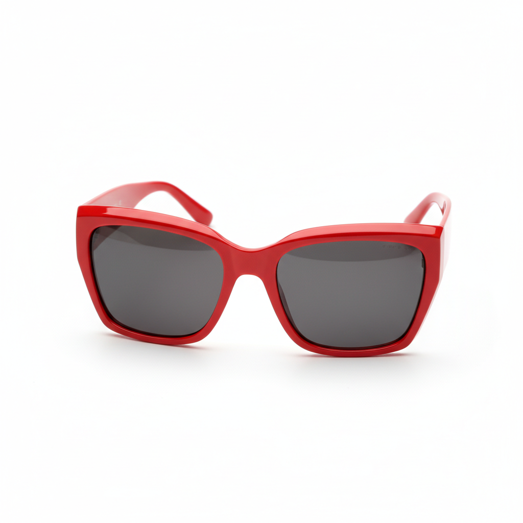 Bold Red Frame Shades

Description: Stand out with Bold Red Frame Shades. Featuring vibrant red frames and scratch-resistant lenses, these sunglasses are as daring as your lifestyle. Comfortable for all-day wear and perfect for fashion-forward looks. (make it real photo)